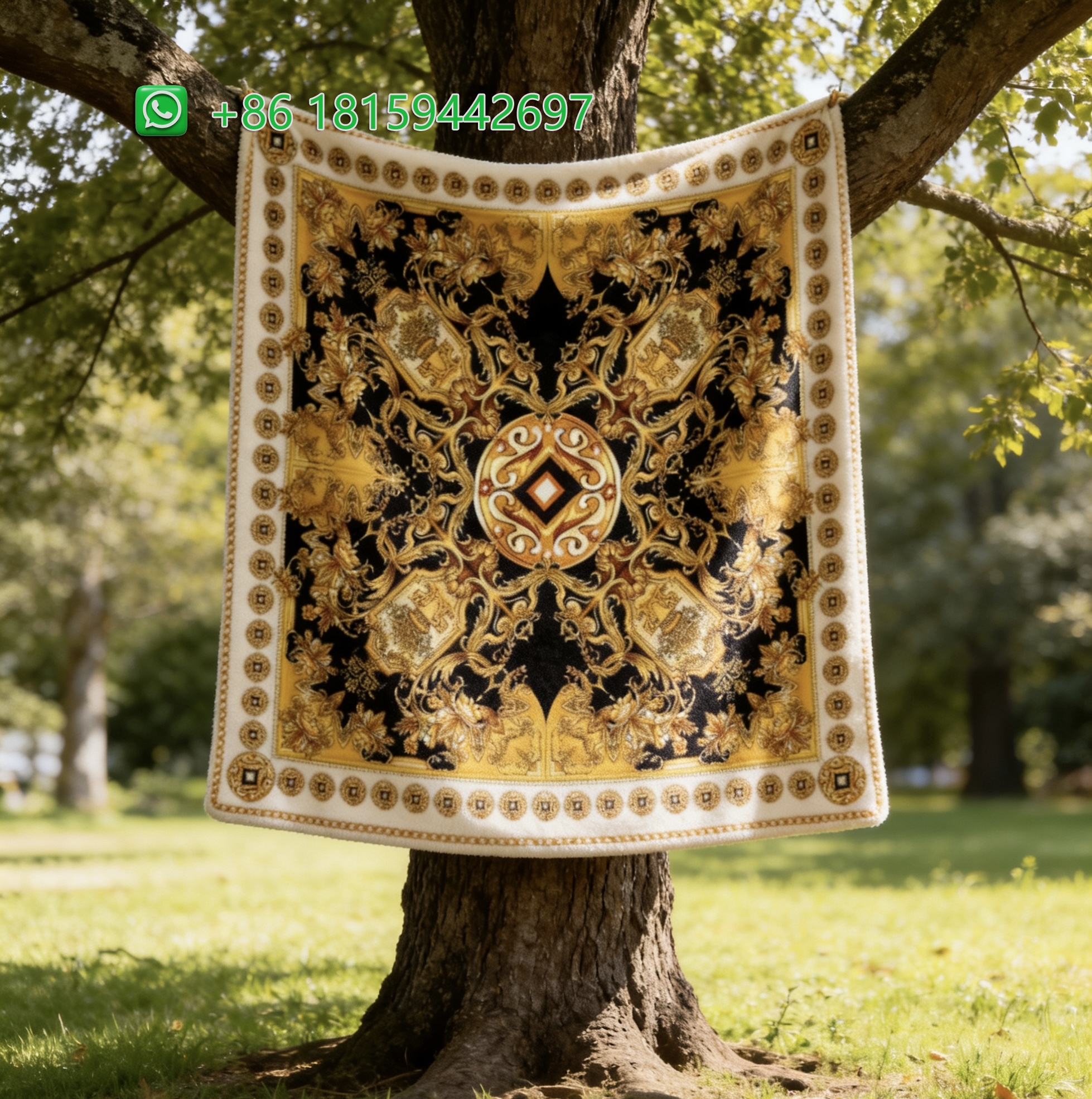 Versace Throw Blankets